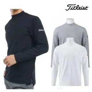 [정품] 타이틀리스트 TLPMT304J 남자 골프 자카드 목폴라 티셔츠 모크넥 셔츠
