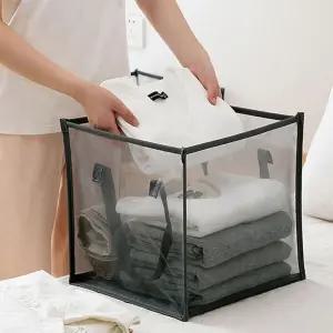 접이식 메쉬 빨래 바구니 접이식 메쉬 빨래 바구니