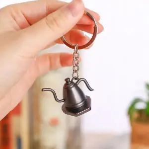 [하프클럽/]베스트 키링 열쇠고리 인기 블랙 커피포트 2p