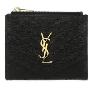 골드 로고 가죽 카드 지갑 575879BOW01 1000