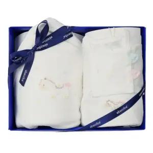 [갤러리아] (압소바출산,태교,배냇저고리세트)첼시배냇슈트+속싸개2종세트(A1A-10113SET)