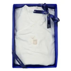 [갤러리아] (압소바출산,태교,신생아,신생아옷,아기배냇저고리)베어디모달배냇슈트(A1A-10106)