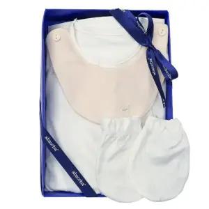 [갤러리아] (압소바말띠출산,백일,우주복세트)베어디모달우주복+손싸개2종세트(A11-10605SET)