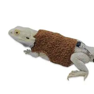 [골드스마일]도마뱀 하네스 목줄 파충류 산책 옷 겨울옷 프리사이즈