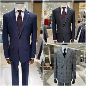 지이크 25F/W 이태리수입원단 MARZOTTO 테일러드 셋업슈트 4종택1 PLJ2219