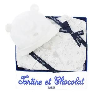 [갤러리아] (쇼콜라/임신/출산/백일/돌/조카) 에트왈배냇가운 + 화이트비니 2종세트