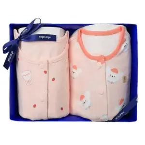 [갤러리아] (압소바출산,백일,돌,유아내의세트)도도내의(핑)+아네모네내의세트(A1A-10386SET)