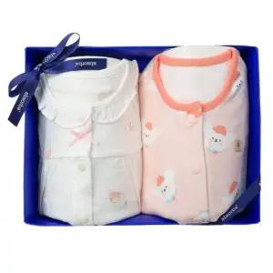 [갤러리아] (압소바출산,백일,돌내의,유아내의세트)도도내의(핑)+파미내의세트(A1A-10386SET)