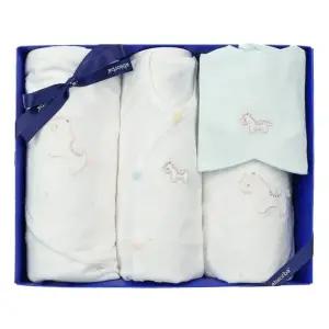 [갤러리아] (압소바출산,태교,아기배냇저고리)첼시배냇슈트+우주복+속싸개세트(A1A-10113SET)