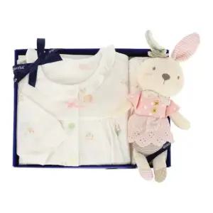 [갤러리아] (압소바출산,백일,돌,유아내의세트)파미내의+제니막대딸랑이세트(A1A-203D3)