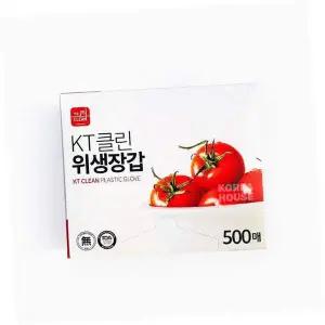 [골드스마일]비닐장갑 KT 클린 위생장갑 (500매)