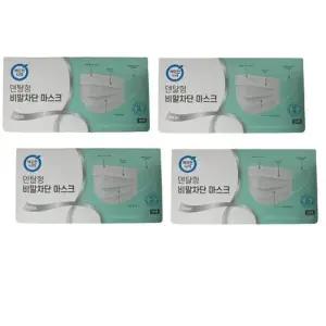 [깨끗한나라] 깨끗한나라 쓴듯안쓴듯 가벼운 마스크 비말차단 덴탈형 KF-AD 50매x4팩 (총 200매)