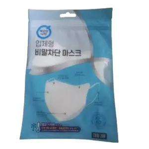 [깨끗한나라] 깨끗한나라 한국생산입체형 비말차단용 마스크 KF-AD 3매입 X 20팩 2+1(총180개)