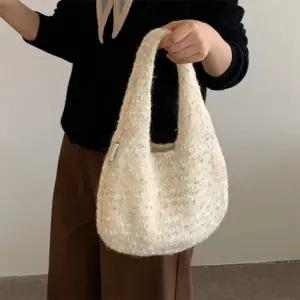 [다잇템] 여자 스웨터 보카시 5컬러 홀리데이 크리스마스 팝콘 도트백