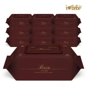 아이러브베베 시그니앙 루쥬 85g 캡형 66매X10팩 아기물티슈