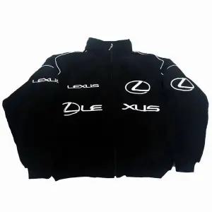 레이싱 자켓 재킷 점퍼 유니폼 모터팀 F1 슈트 유럽 및 미국 프레피 스타일 렉서스 풀 자수 레트로 복고풍