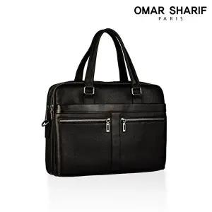 [오마샤리프][오마샤리프] 천연 소가죽 남성 서류가방 비즈니스백 브리프케이스 OS7011M