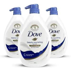 도브 뷰티 너리싱 바디워시 1L 3개