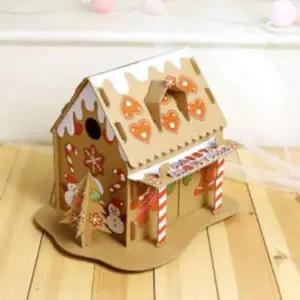 ( )종이하우스골직DIY 중(크리스마스 지붕이있는하우스) 100개