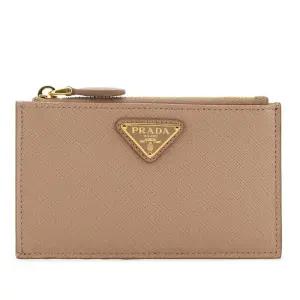 레더 지퍼 카드 지갑 1MC086QHH F0236