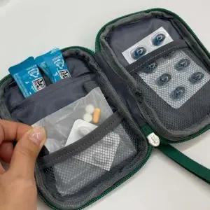 휴대용 비상약 약파우치 그린