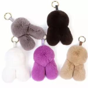 [하프클럽/]키홀더 래빗퍼 키링 가방악세사리 AC20-045
