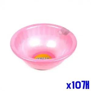 주방 설거지통 바가지 다용도볼 25x10cm x10개