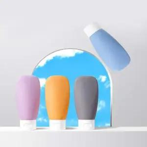 여행 휴대용 실리콘 리필 공병 4종 캠핑 액체보관