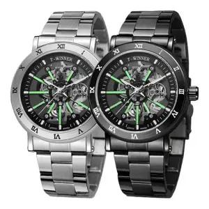 TC2 메탈시계 오토시계 손목시계 남성시계 WI-376 남성패션시계