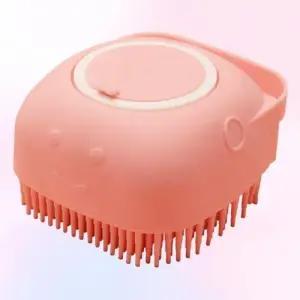 마사지 클렌징 배스 세정 슬리커 엉킨털 제거 도구 논슬립 손잡이 WFKYKEJ