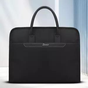 [룽스]옥스퍼드 클래식 심플 대용량 서류가방