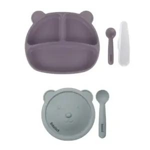 베베락 포네르 흡착 식판 흡착볼 이유식 선물 세트