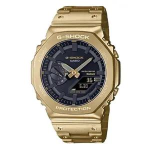 지샥 디지털 아날로그 메탈 시계 GM-B2100GD-9ADR