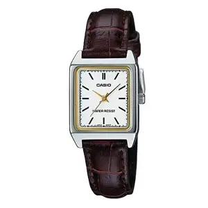 카시오 인조가죽 손목시계  LTP-V007L-7E2DF