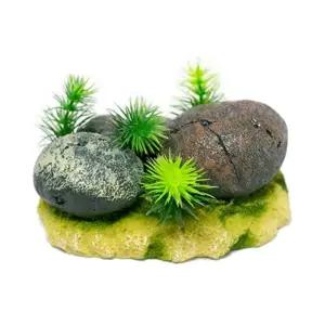 장식 인조수초 돌장식 바위장식 조약돌 수석 어항 장 (WFG2GEG)