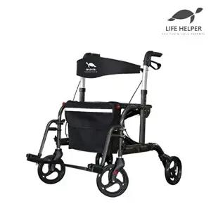 라이프헬퍼 2in1 실버카 R7 (보행보조차/간이휠체어) 실버보행기 노인보조기 성인 할머니 어르신유모차