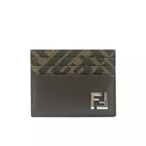 [명품] 브라운 팔라듐 FF 스퀘어 공용 카드 지갑 7M0164 AFF2 F1Q1C