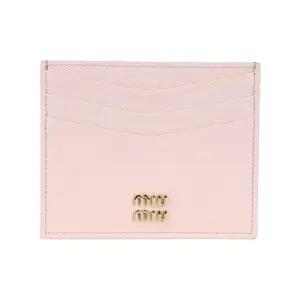 25FW 로고 레더 카드지갑 (5MC002 ADT7 F0LOZ)