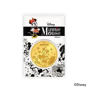 [아시아골드][디즈니] 반짝 미니 마우스 24K 골드코인 0.2g
