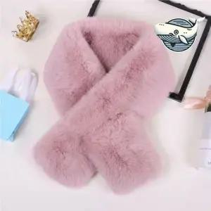 부드러운 여성용 따뜻한 겨울 목도리 보온 밍크 패션 여성 쁘띠목도리 넥워머 보들 머플러 스카프