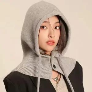 겨울 방한 후드 바라클라바 넥워머 후드목도리 패션 방한 모자 용품 바라클라바 후드 넥워머