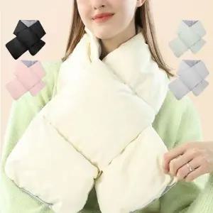 초경량 패딩목도리 빵빵한 와이드 겨울목도리 충전재