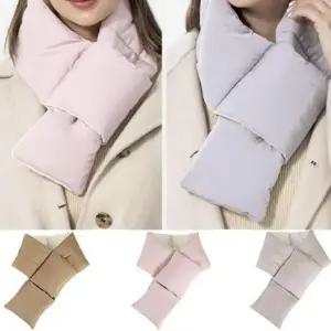 포근한 데일리 패딩 목도리 남녀공용 겨울 방한 스카프 머플러 목도리 패딩 머플러 남자 넥워머 여성 털