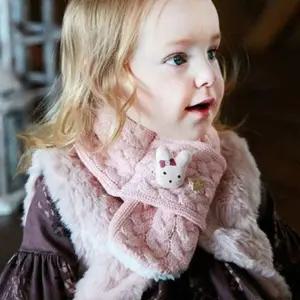 넥워머 유아 모모프렌즈 방한 털목도리 목도리 니트