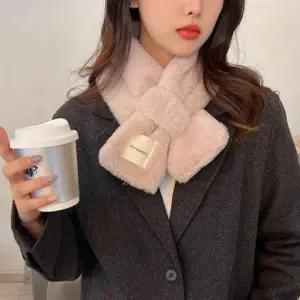 키오 네모 퍼목도리 에코퍼 머플러 페이크퍼 밍크목도리 털목도리 쁘띠목도리 겨울목도리 에코머플러 극세
