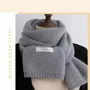 여성 따뜻한 니트 목도리 가을 겨울용 패션 넥워머 양면목도리 패션목도리 겨울 니트목도리 예쁜목도리