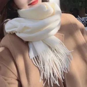 심플 무지 빅 목도리 남녀공용 베이직 스타일 커플목도리 빅목도리 무지목도리 심플목도리 남성목도리