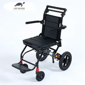 라이프헬퍼 접이식 수동 휠체어 L2 (프리미엄 휴대용) 10.5kg 경량 트렁크 여행 기차 기내 장애인 노인