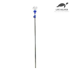 라이프헬퍼 링거 폴대 P1 휠체어 침대 수액 환자 병원 요양원 가정용 노인