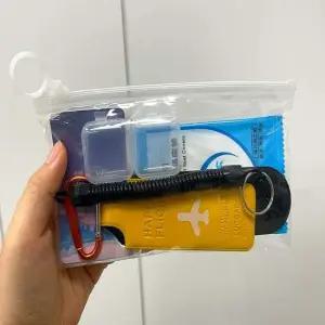 생활용품 여행용 키트 5종 세트 옐로우